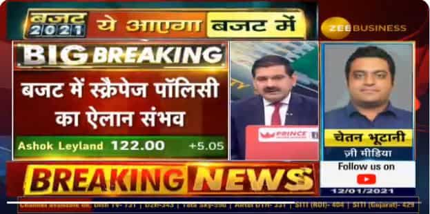 Budget 2021: Latest News! FM Nirmala Sitharaman may announce scrappage incentive policy on ...