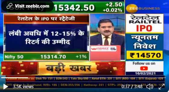 RailTel IPO opens today; Anil Singhvi decodes the issue for investors, from expected listing gains to growt...