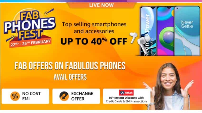 Amazon Fab Phones Fest 21 Up To 40 Discount On Smartphones Iphone 12 Mini Oneplus 8t Samsung Galaxy M51 And More Zee Business