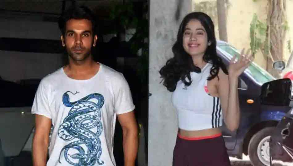 Rajkummar Rao and Janhvi Kapoor 