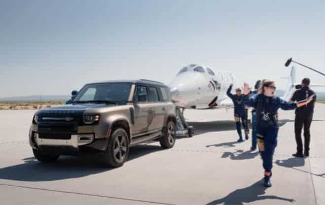 Virgin Galactic first full-crew space flight: How Range Rover Astronaut ...
