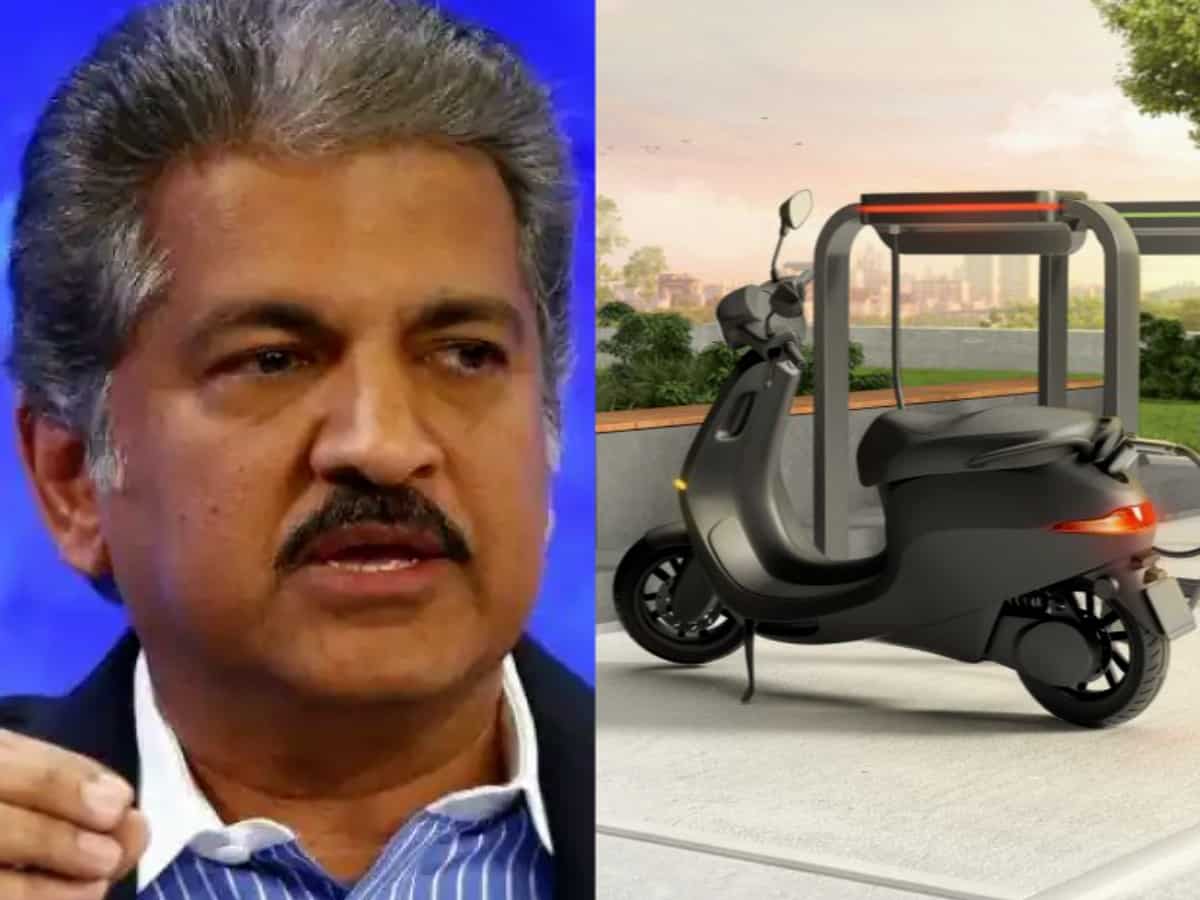 Ola Electric Scooter! Anand Mahindra applauds e-Scooter after strong booking response | Zee