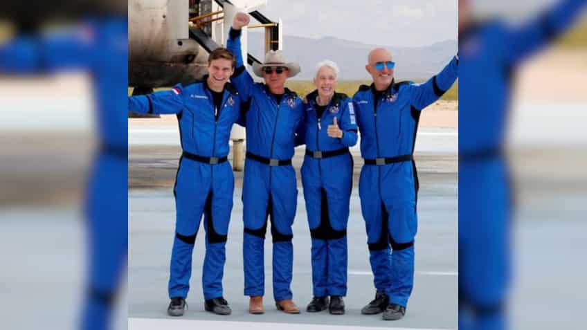 'Best day ever': World's richest man Jeff Bezos after first unpiloted suborbital flight