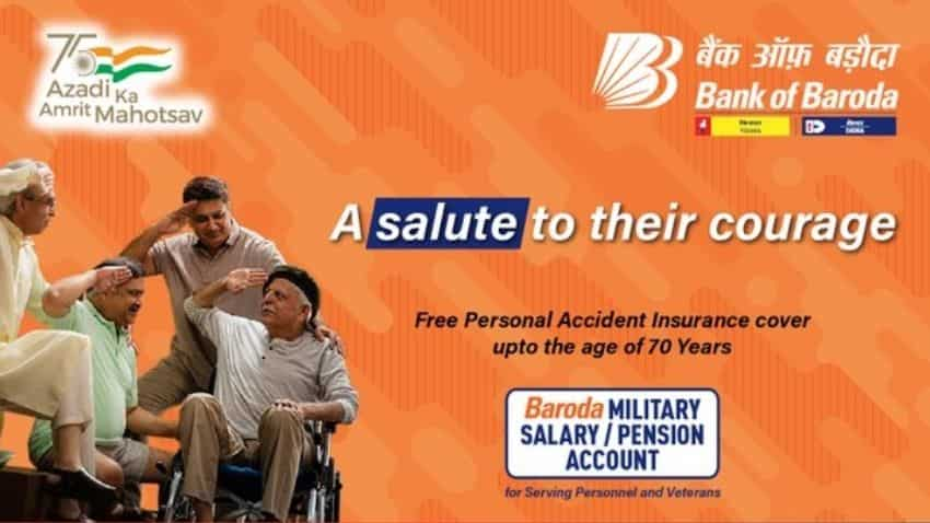 Bank of Baroda: Military salary account