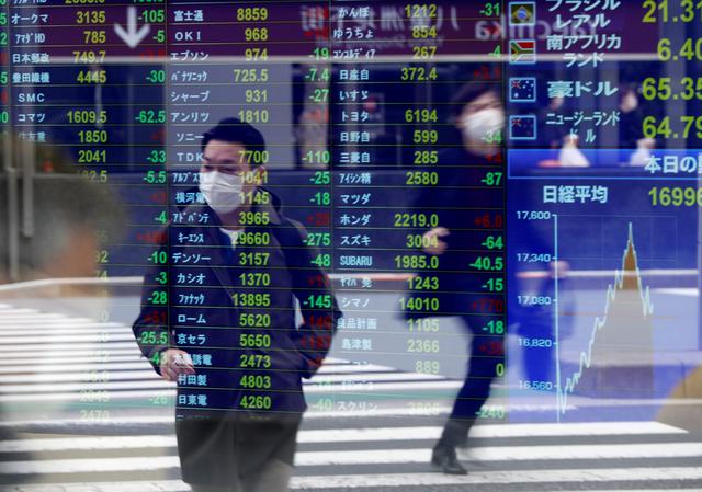 Asian shares rise near-record but momentum fizzles on virus worries