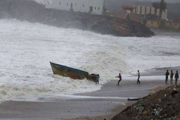 Rain lashes parts of Odisha ahead of cyclone Gulab's landfall