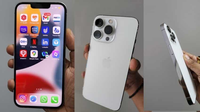 In Pics Apple Iphone 13 Pro First Look Hands On Real Pro Smartphone Check Price Availability Zee Business