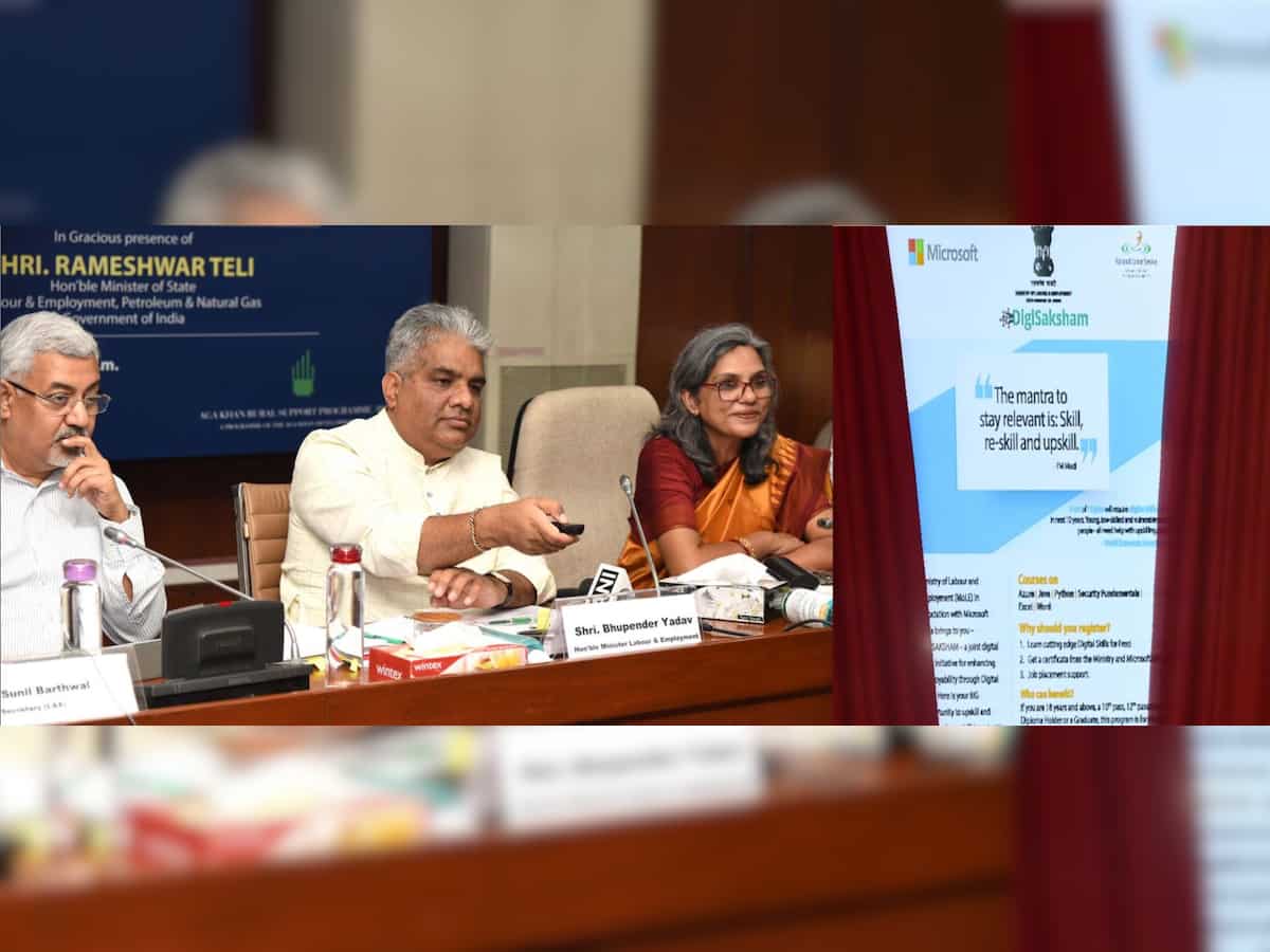 Labour minister launches DigiSaksham to enhance employability of