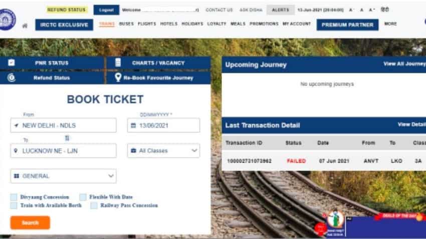 What Is Regret In Irctc App