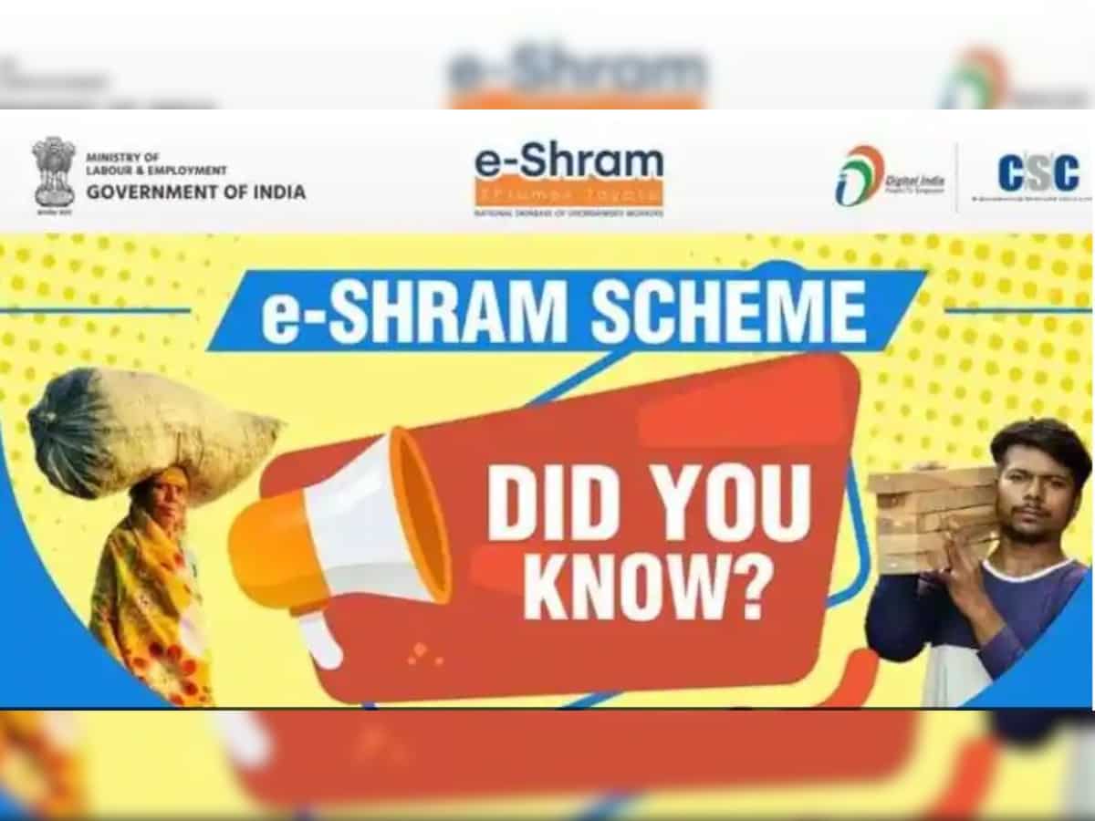 Over 5 cr unorganised workers registered on e-Shram