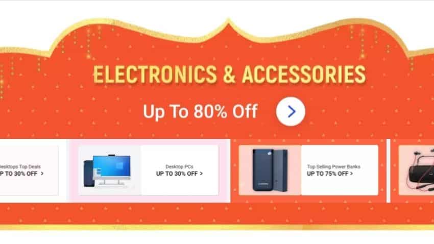  Flipkart Big Diwali Sale 2021: Up to 80% off on electronics