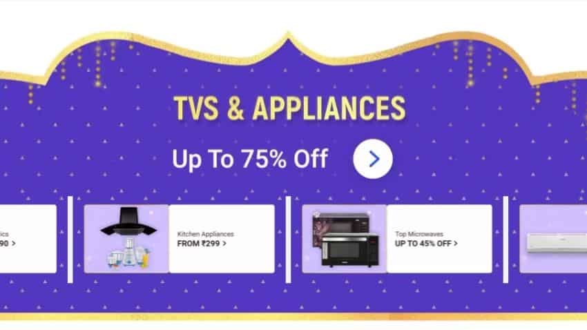 Flipkart Big Diwali Sale 2021: Up to 75% discount on TVs and appliances