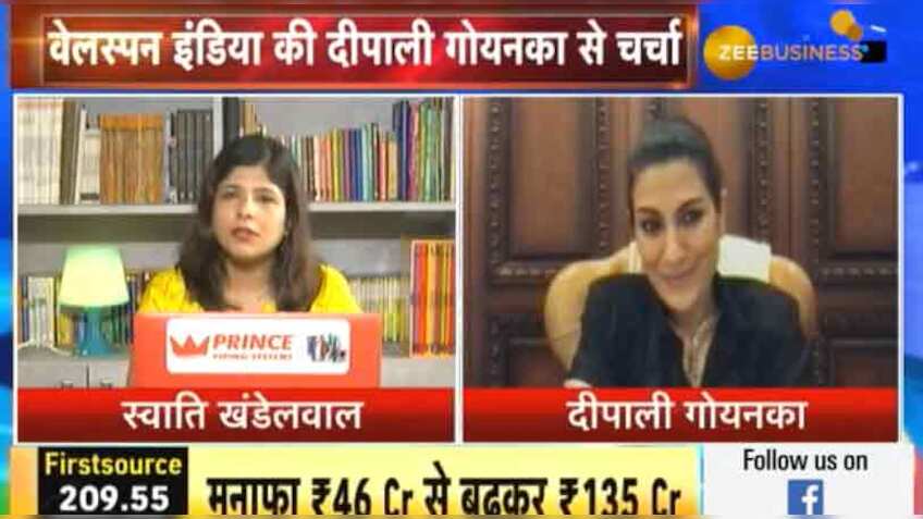 Margins will remain under slight pressure for at least two quarters: Dipali Goenka, Joint MD & CEO, Welspun India