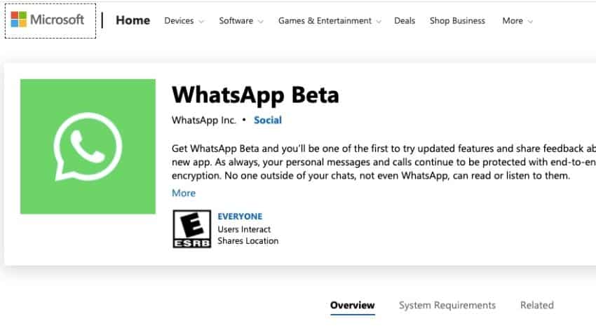 download whatsapp beta for windows