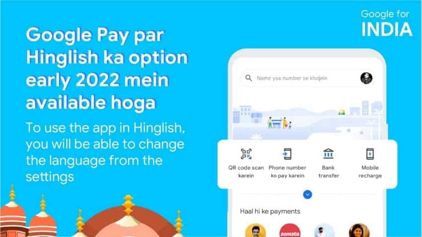 Google Pay: Bill Split and Hinglish options