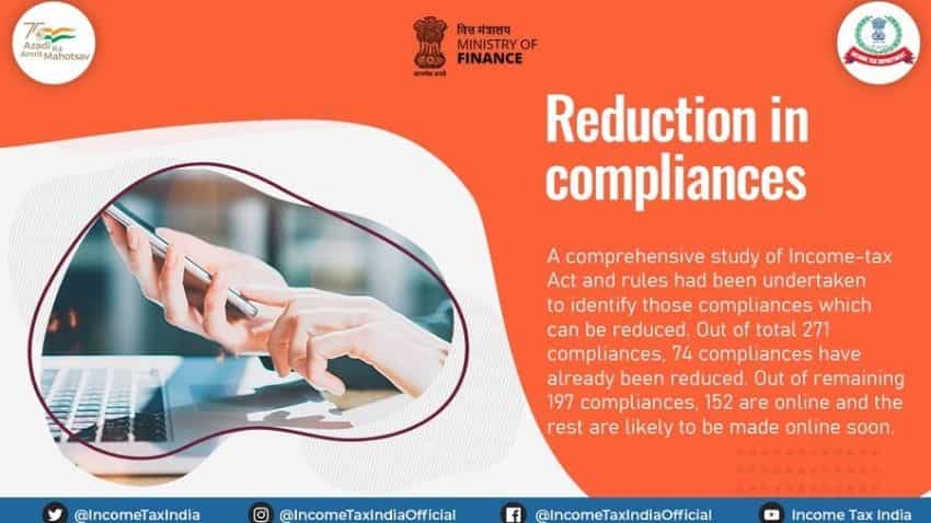 Reduction in compliances