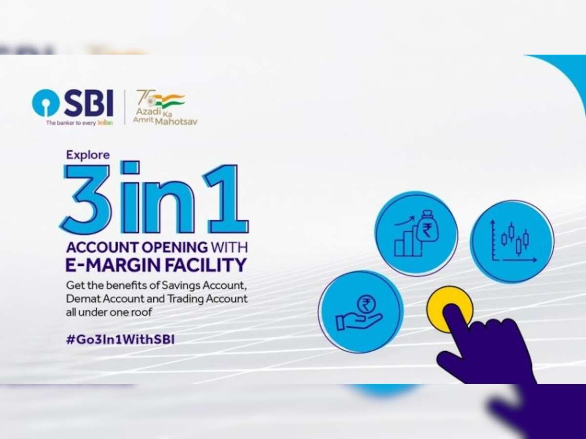 SBI 3-in-1 account combines savings, demat and trading