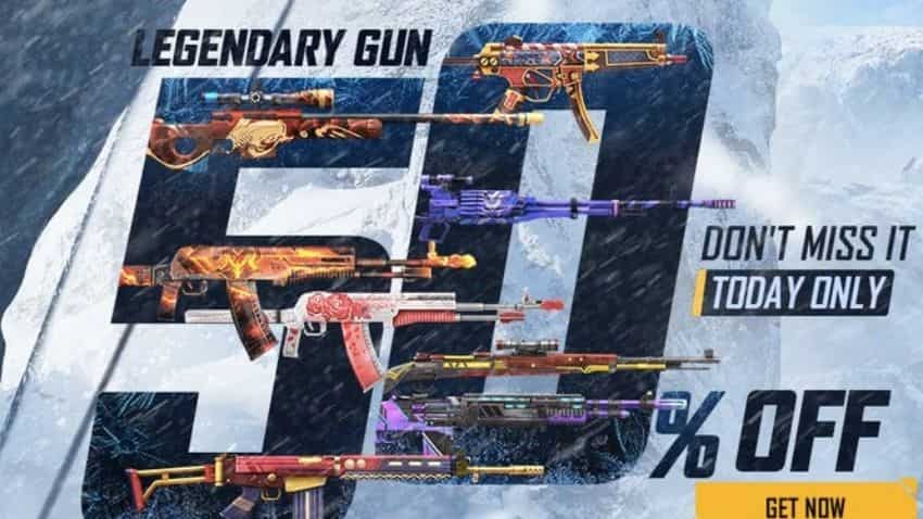Garena Free Fire latest update: Get 50% discount on legendary gun skins, latest Free Fire redeem codes and more - Vimarsana News
