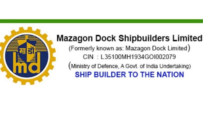 Mazagon Dock Shipbuilders Ltd: Up 3.48%