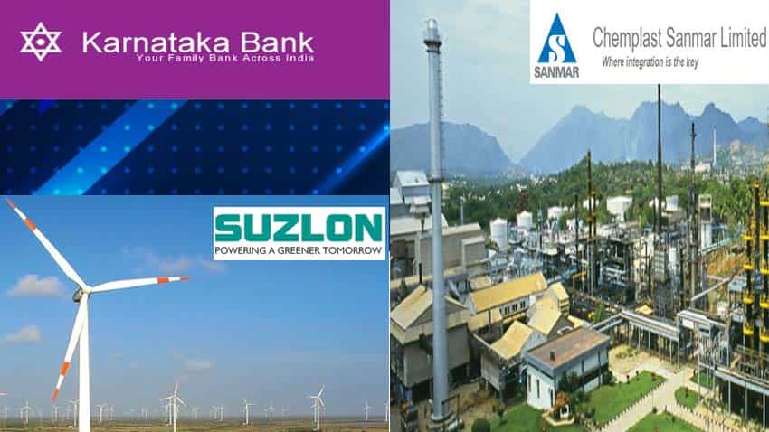 Q3FY22 Earnings: Karnataka Bank, Chemplast Sanmar, Suzlon Energy announce December quarter results - key highlights here!