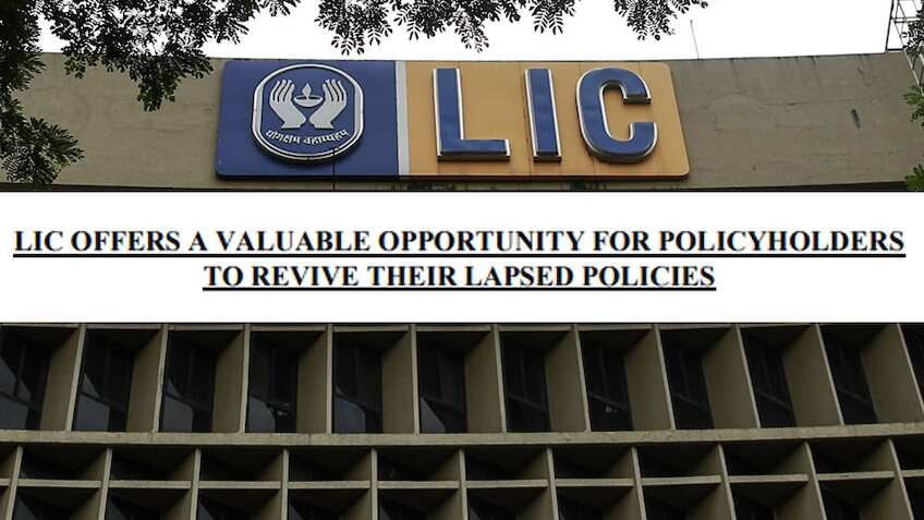 Explained: How to revive lapsed LIC policy - Campaign launched! Know ...