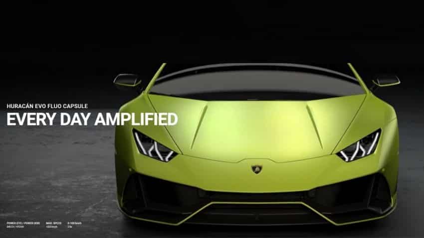 Lamborghini Huracán EVO Fluo Capsule Launch