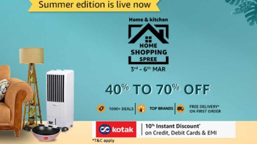 Home Shopping Spree sale event: Up to 40% off on home, kitchen  appliances and more