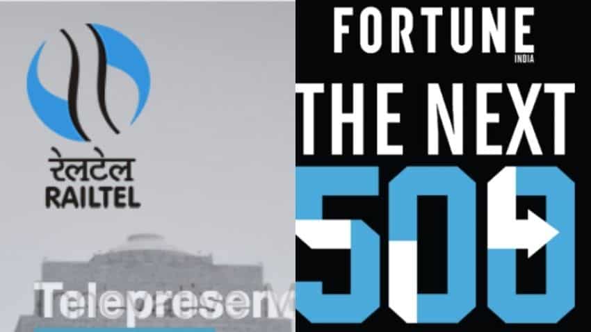 RailTel ranks 124 in Fortune India Next 500 list