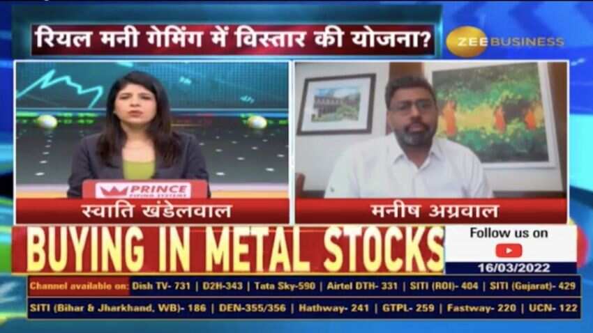 Nazara Technologies is expecting a 35% growth in FY23: Manish Agarwal, CEO Nazara Technologies is expecting a 35% growth in FY23: Manish Agarwal, CEO