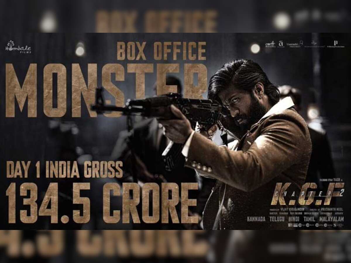 Monster! KGF Chapter 2 box office collection smashes