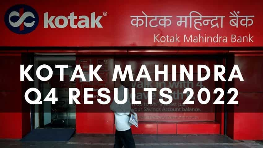 Kotak Mahindra Q4 Results 2022: 65% Jump In Standalone Net Profit At Rs ...