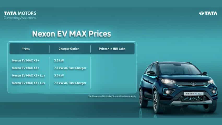 Tata Nexon EV MAX Price