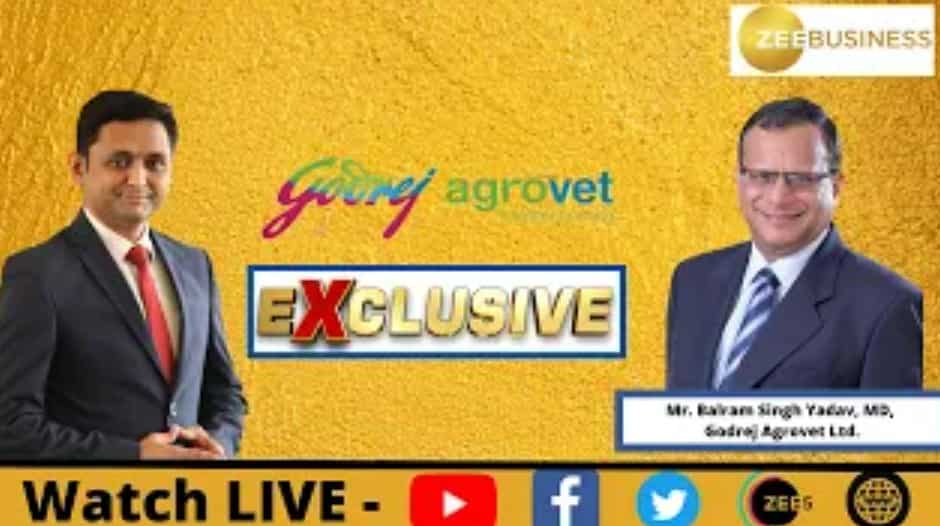 Godrej Agrovet MD Balram Singh Yadav In Talks With Zee Business Zee
