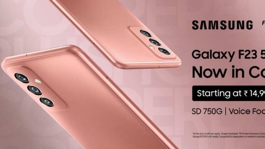Samsung Galaxy F23 5G 'Copper Blush' variant launched in India - Check price, offers and specifications 
