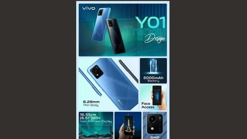 Vivo Y01 launched with 5000mAh battery; price starts at Rs 8,999 ...