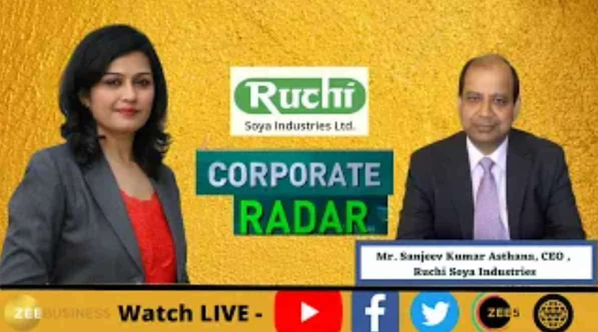 Corporate Radar: Ruchi Soya CEO Sanjeev Kumar Asthana In Conversation With Zee Business