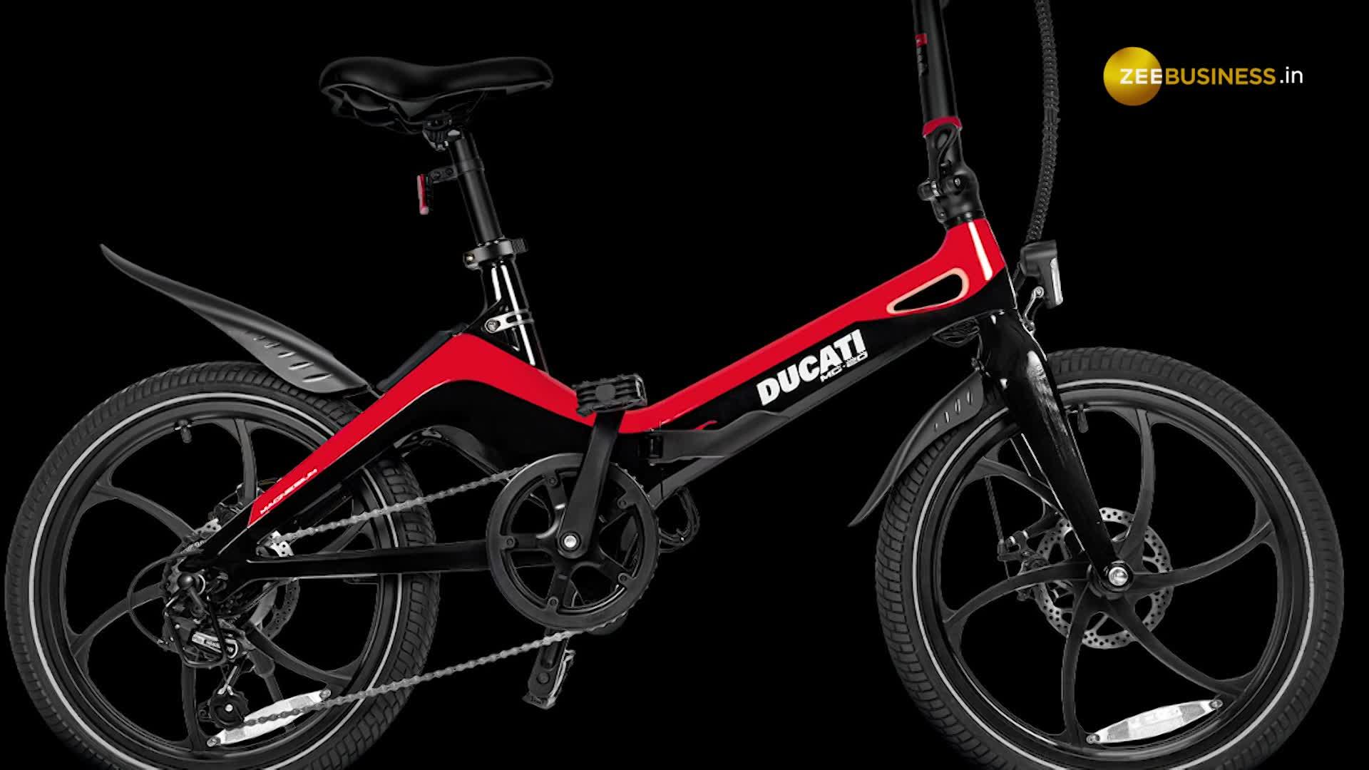 Ducati launches its first 'foldable' e-bike