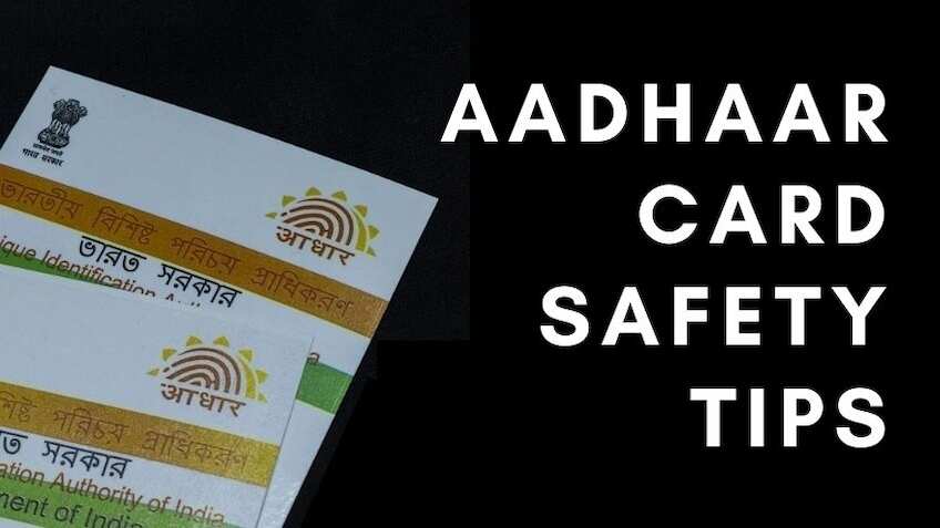 Aadhaar Card Safety Tips: Don't be careless while sharing Aadhaar, Here's expert's advice
