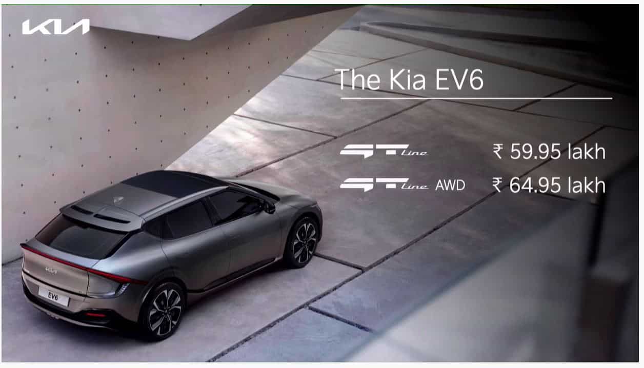 Kia EV6: Prices