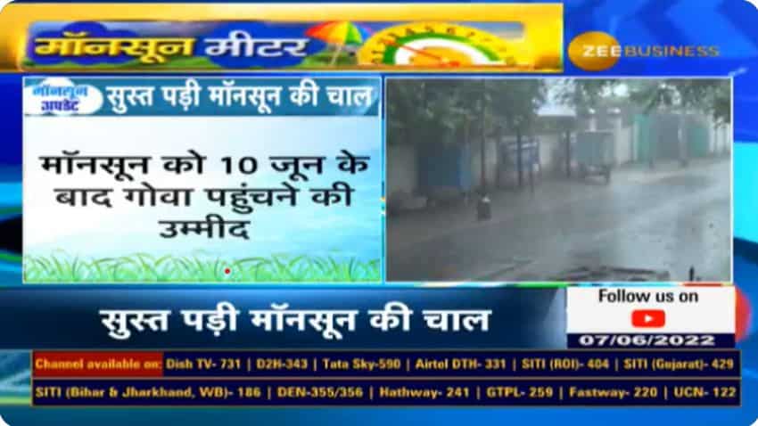 Monsoon Alert: Pace of the monsoon slows down; will it progress in 10 days? Zee Business report