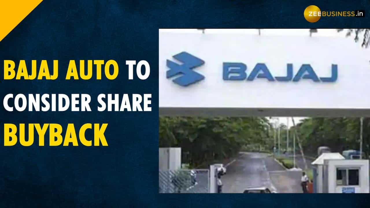 Bajaj Auto buyback: Board to consider proposal on14th June