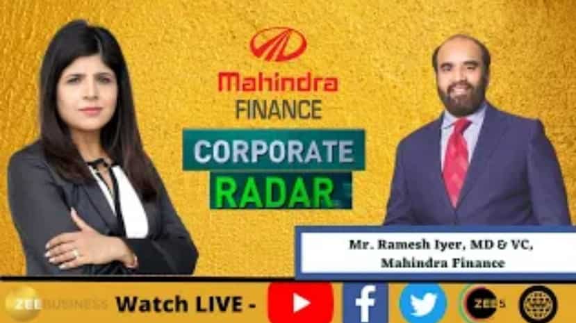 Corporate Radar: Mahindra Finance, MD &  VC, Ramesh Iyer In Conversation With Zee Business