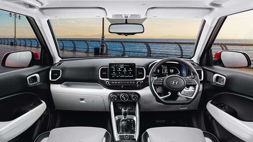 Interiors of the new Hyundai VENUE 