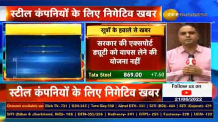 Export duty on steel to stay, claim sources; duty revisions to impact exports negatively by 35-40%, says Crisil 