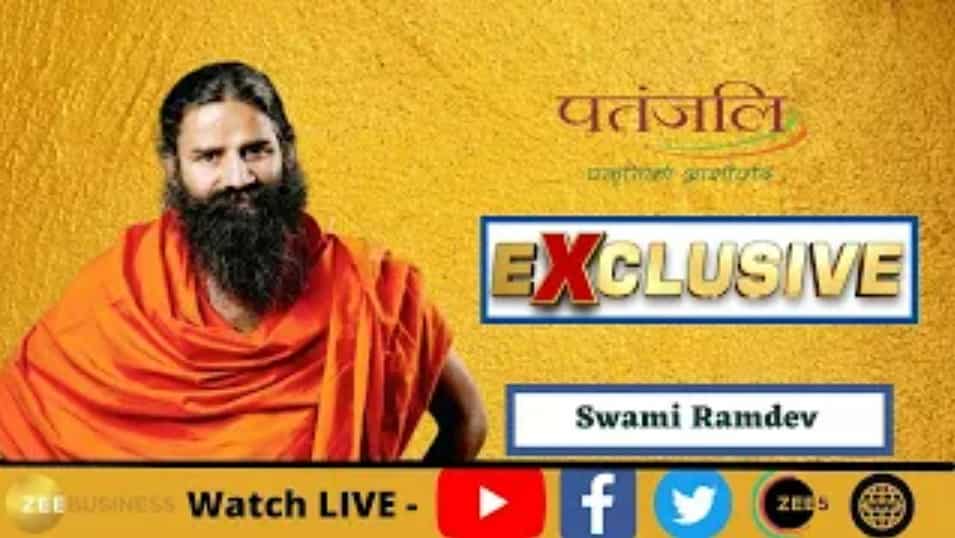 Zee Business In An Exclusive Conversation With Yog Guru Swami Ramdev 