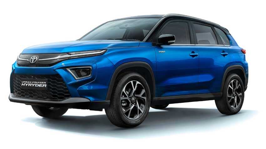 IMAGES: Toyota Urban Cruiser Hyryder - '1st in segment features, self-charging strong electric powertrain, best-in-class fuel efficiency'