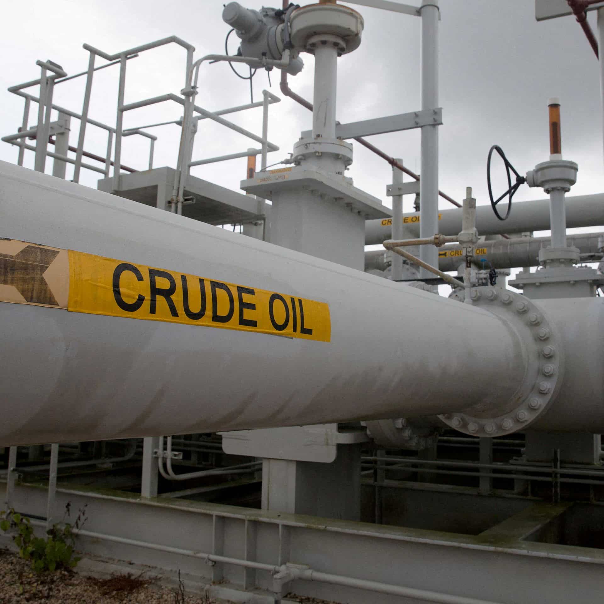 Oil prices slip on anticipated U.S. inventory build amid demand worries