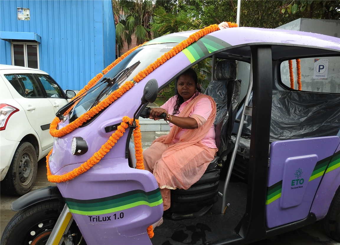 How many electric vehicles are in use in