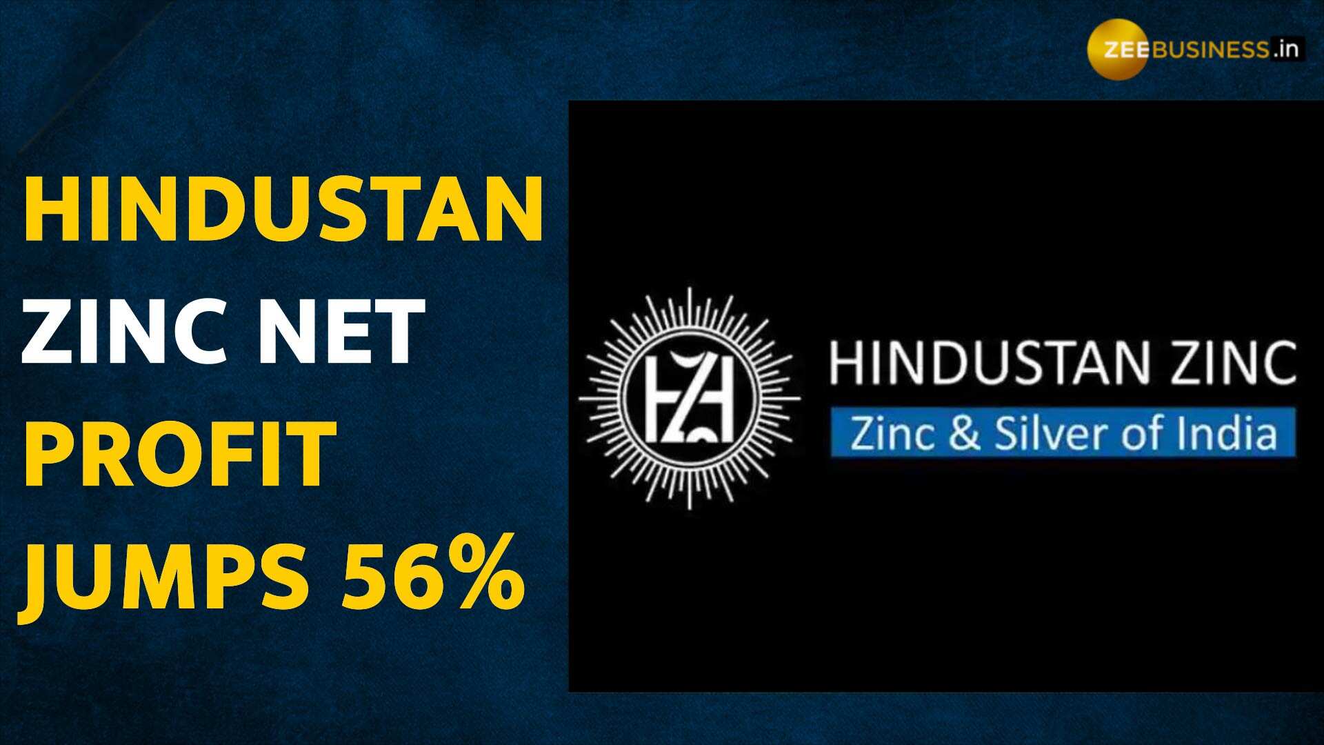  Hindustan Zinc net profit rises 56% in Q1 on higher metal prices