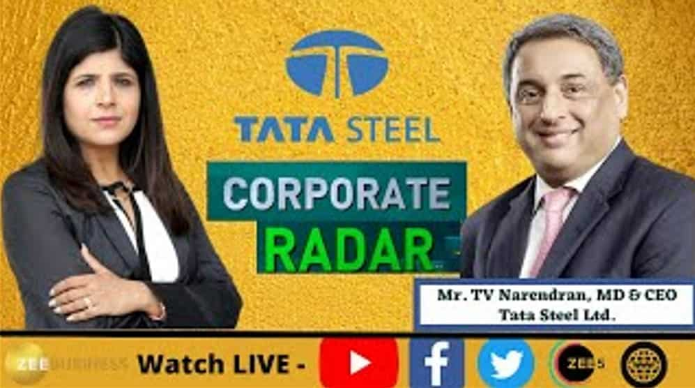 Tata Steel reappoints TV Narendran as MD and CEO for 5 years - BusinessToday